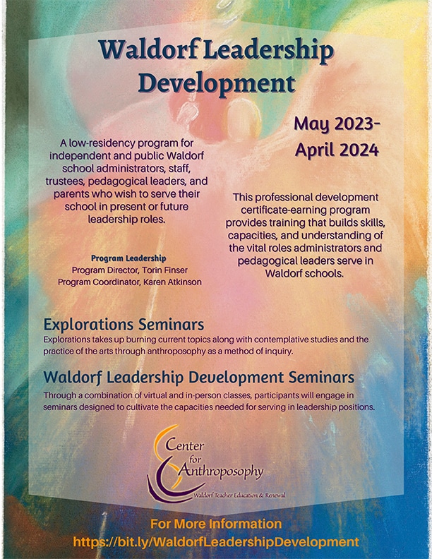 Waldorf Leadership Development May 2023 - April 2024