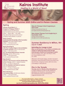 Download Kairos Spring-Summer 2025Programs Flier