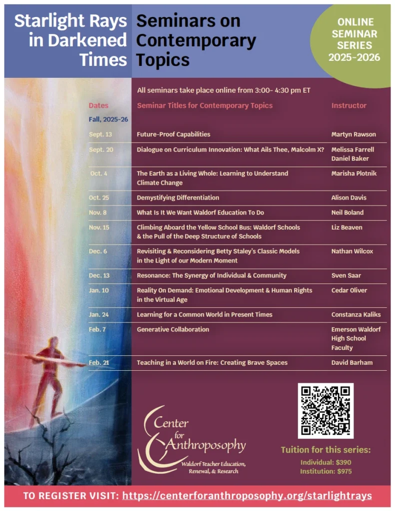 Starlight Rays Program Flier