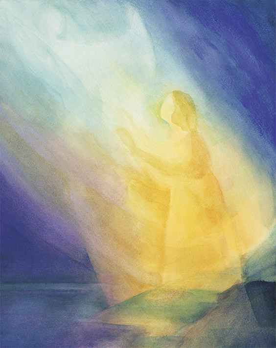 Painting titled Awakening, by Karine Munk Finser